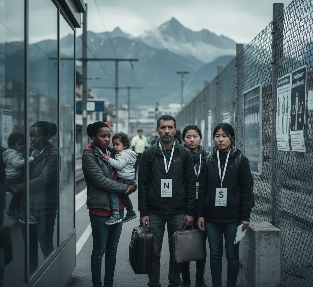 İsviçre İltica Statüleri N, F, S karşılaştırma, UNHCR, SEM, geçici koruma belgesi ve sığınmacıların yaşam koşulları.