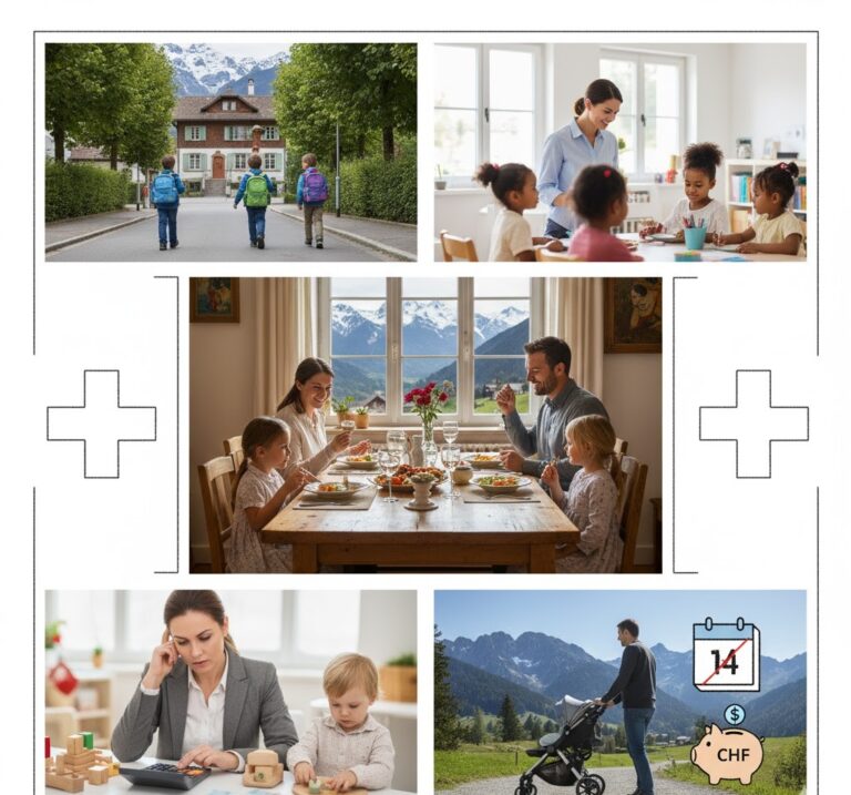 Familienleben in der Schweiz: Kindererziehung, Elterliche Rechte und das Bildungssystem