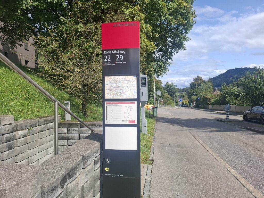 “Waiting for the bus to go to work”