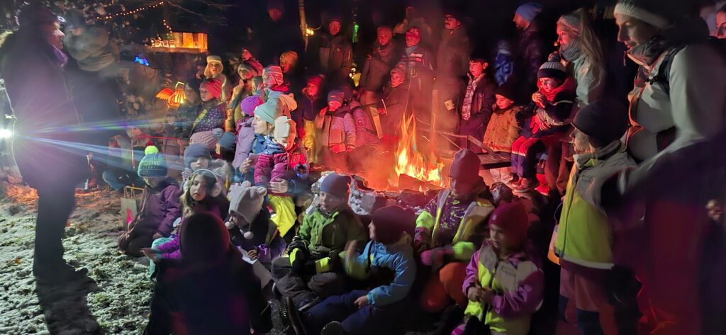 “Image of my children in the lantern parade”