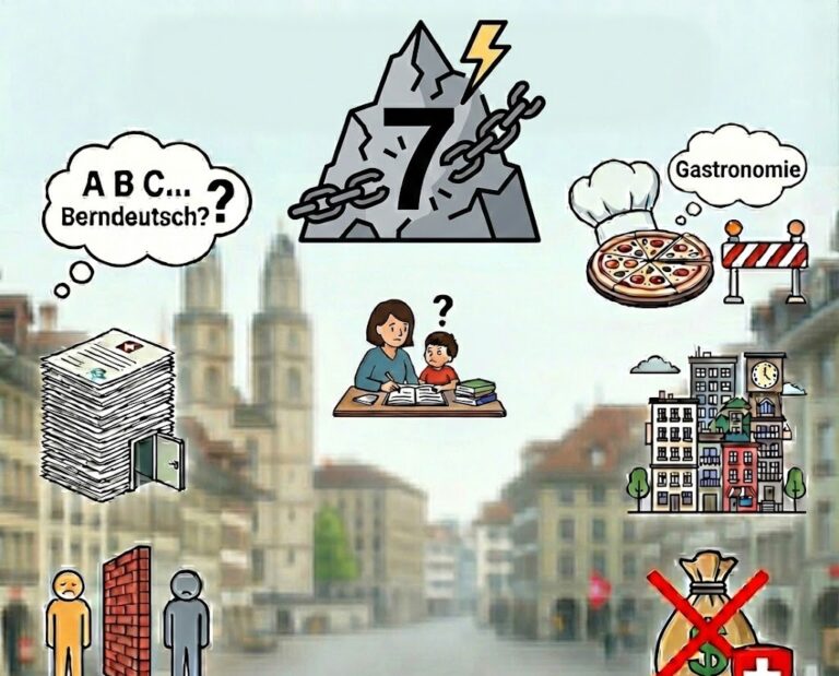 Mein Erster Monat in der Schweiz: Die 7 Größten Hürden und Wie Ich Sie Meistern Konnte