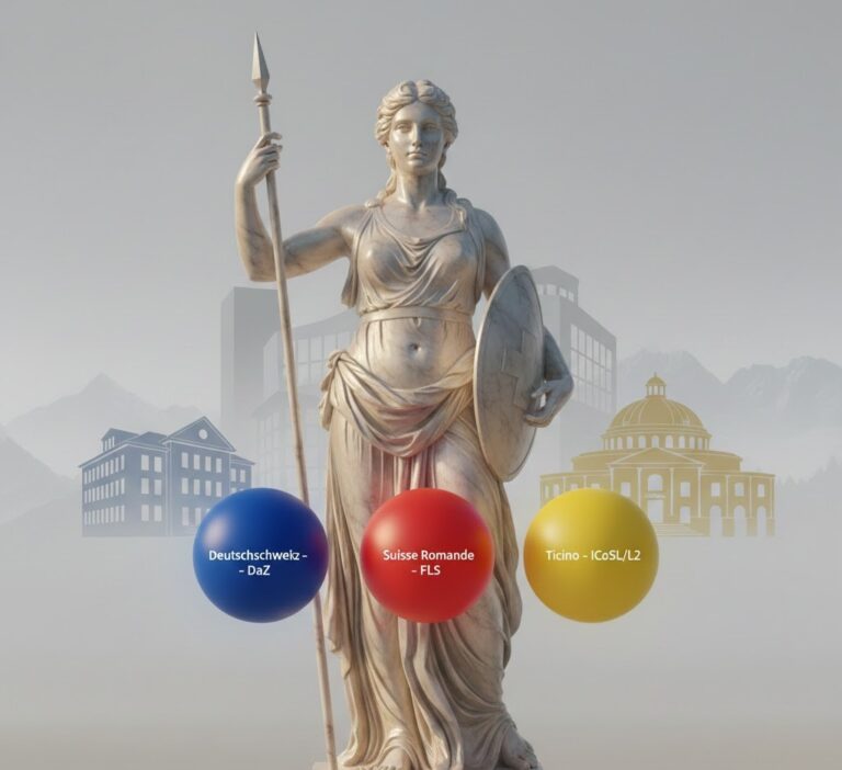 Sprachintegration in der Schweiz: Vergleichende Analyse der drei kantonalen Modelle (Deutsch, Französisch, Italienisch)